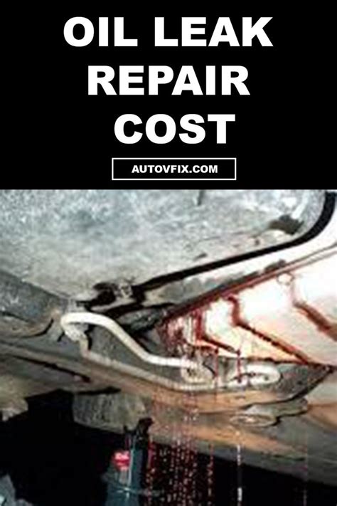 average cost of oil leak repair|How Much It Costs To Fix An Oil Leak + The Parts。